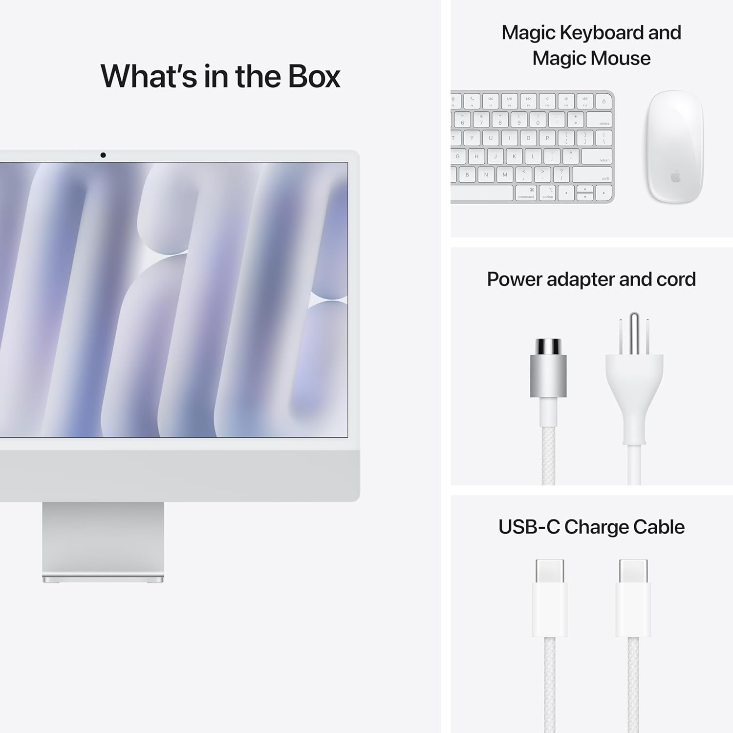 1759520611_Apple-2024-iMac-All-in-One-Desktop-Computer-with-M4-chip-with-8-core-CPU-and-8-core-GPU-Built-for-Apple-Intelligence-24-inch-Retina-Display-16GB-Unified-Memory-256GB-SSD-Storage-Silver.jpg Apple 2024 iMac All-in-One Desktop Computer with M4 chip with 8-core CPU and 8-core GPU: Built for Apple Intelligence, 24-inch Retina Display, 16GB Unified Memory, 256GB SSD Storage; Silver - Image 7