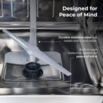 Kenmore 24" Built-in Stainless Steel Tub Dishwasher SmartWash, UltraWash, SmartDry Plus, MoreSpace Adjustable Rack, Energy Star Certified, Fingerprint Resistant - Image 7