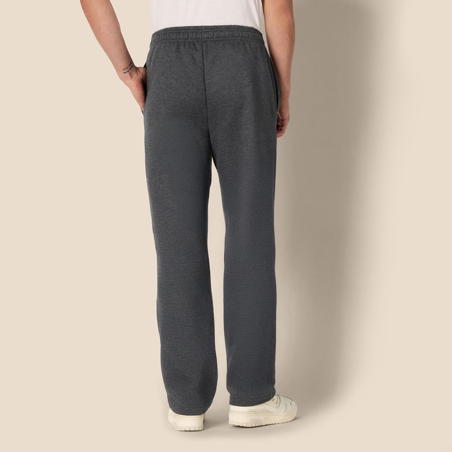 1759520777_Amazon-Essentials-Mens-Fleece-Open-Bottom-Sweatpant-Available-in-Big-Tall.jpg Amazon Essentials Men's Fleece Open Bottom Sweatpant (Available in Big & Tall) - Image 5