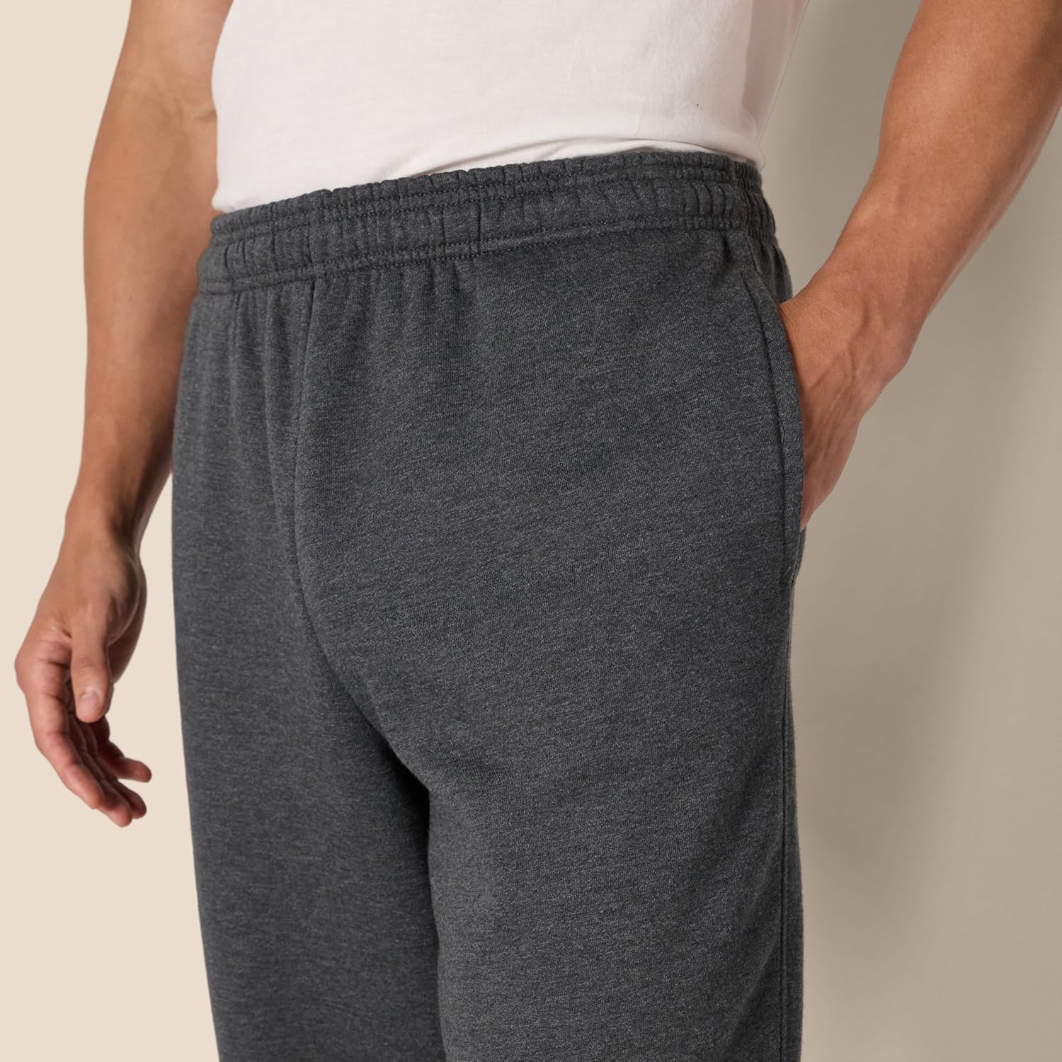 1759520782_Amazon-Essentials-Mens-Fleece-Open-Bottom-Sweatpant-Available-in-Big-Tall.jpg Amazon Essentials Men's Fleece Open Bottom Sweatpant (Available in Big & Tall) - Image 6