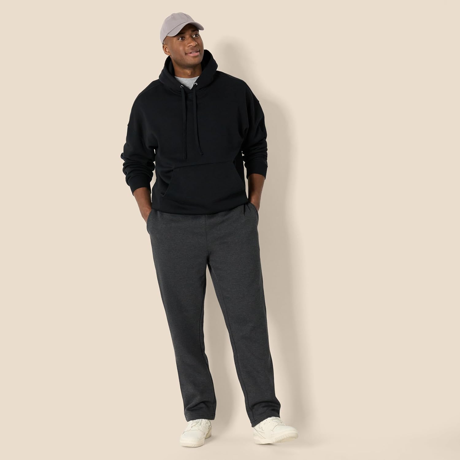 1759520794_Amazon-Essentials-Mens-Fleece-Open-Bottom-Sweatpant-Available-in-Big-Tall.jpg Amazon Essentials Men's Fleece Open Bottom Sweatpant (Available in Big & Tall) - Image 8