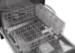 Sharp SDW6504MS Stainless Steel Dishwasher, 24-inch Pocket Handle, 52 dB, Hybrid Tub, 12 Place Settings, 5 Cycles, Heated Dry - Image 7