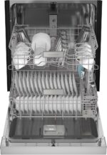 Sharp SDW6504MS Stainless Steel Dishwasher, 24-inch Pocket Handle, 52 dB, Hybrid Tub, 12 Place Settings, 5 Cycles, Heated Dry - Image 11