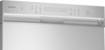 Sharp SDW6504MS Stainless Steel Dishwasher, 24-inch Pocket Handle, 52 dB, Hybrid Tub, 12 Place Settings, 5 Cycles, Heated Dry - Image 12