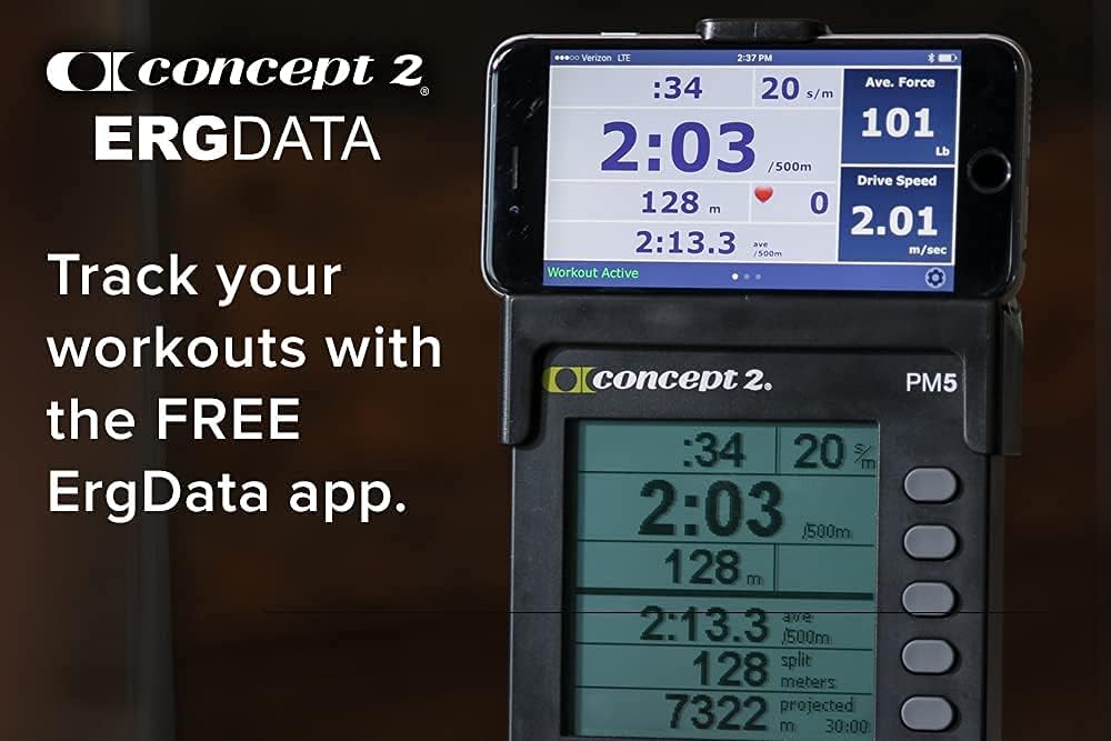 1759520889_Concept2-Model-D-Upgraded-New-Rowing-Machine-Indoor-Rowing-Machine-for-Exercise-Control-Your-Workout-Intensity-with-PM5-Performance-Monitor-and-Bundled-with-HogoR-Cleaning-Cloth.jpg Concept2 Model D Upgraded New Rowing Machine Indoor Rowing Machine for Exercise Control Your Workout Intensity with PM5 Performance Monitor and Bundled with HogoR Cleaning Cloth - Image 9