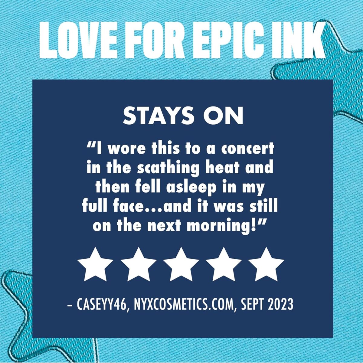 NYX PROFESSIONAL MAKEUP Epic Ink Liner, Waterproof Liquid Eyeliner - Black, Vegan Formula - Image 10