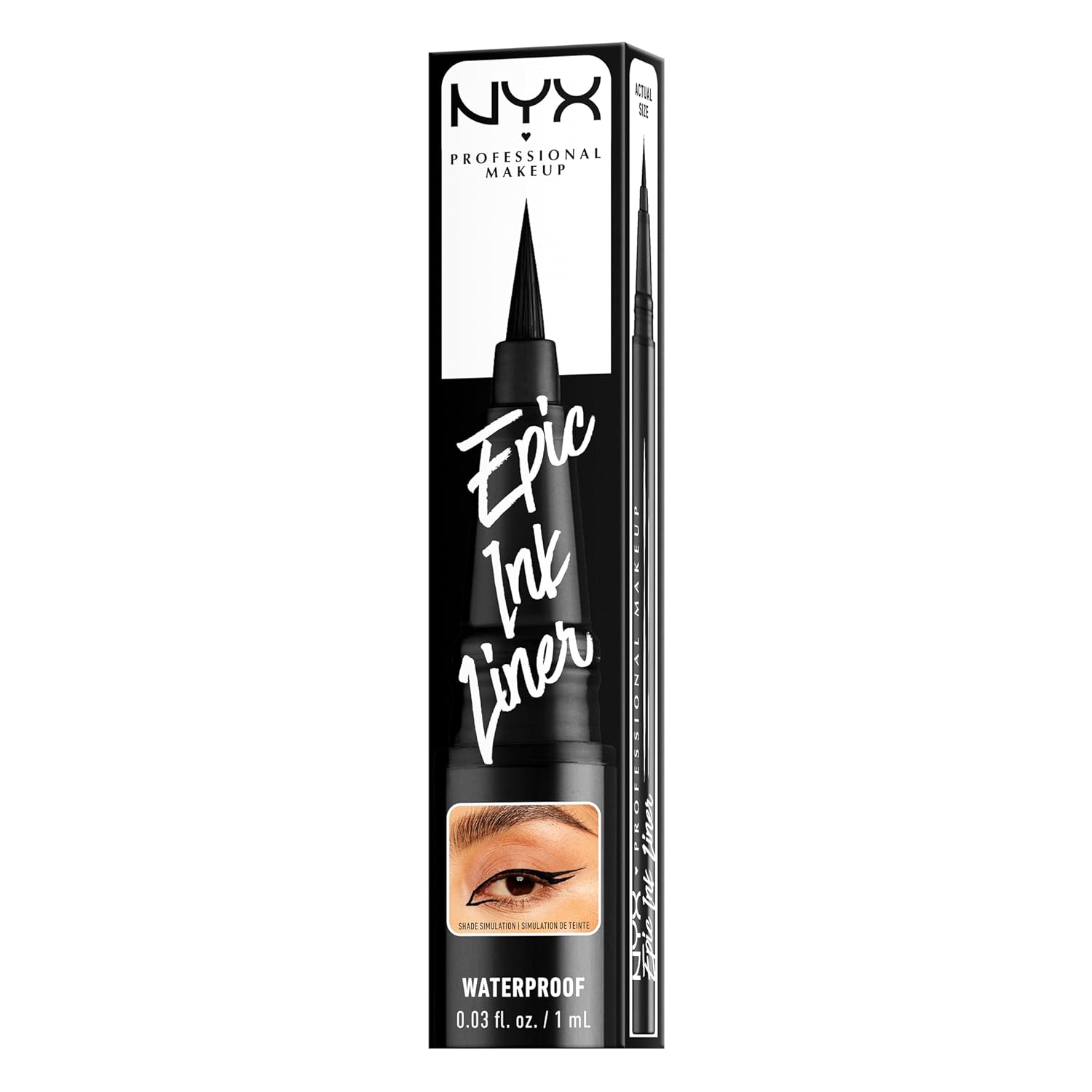1759525941_NYX-PROFESSIONAL-MAKEUP-Epic-Ink-Liner-Waterproof-Liquid-Eyeliner-Black-Vegan-Formula.jpg NYX PROFESSIONAL MAKEUP Epic Ink Liner, Waterproof Liquid Eyeliner - Black, Vegan Formula - Image 11