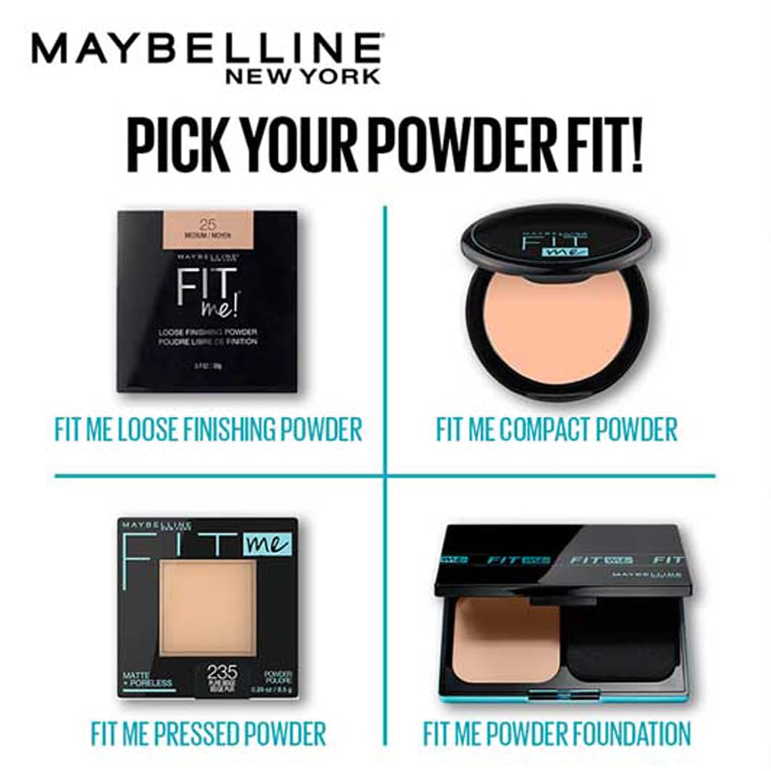 1759525971_Maybelline-Fit-Me-Matte-Poreless-Pressed-Face-Powder-Makeup-Setting-Powder-Classic-Ivory-1-Count.jpg Maybelline Fit Me Matte + Poreless Pressed Face Powder Makeup & Setting Powder, Classic Ivory, 1 Count - Image 5