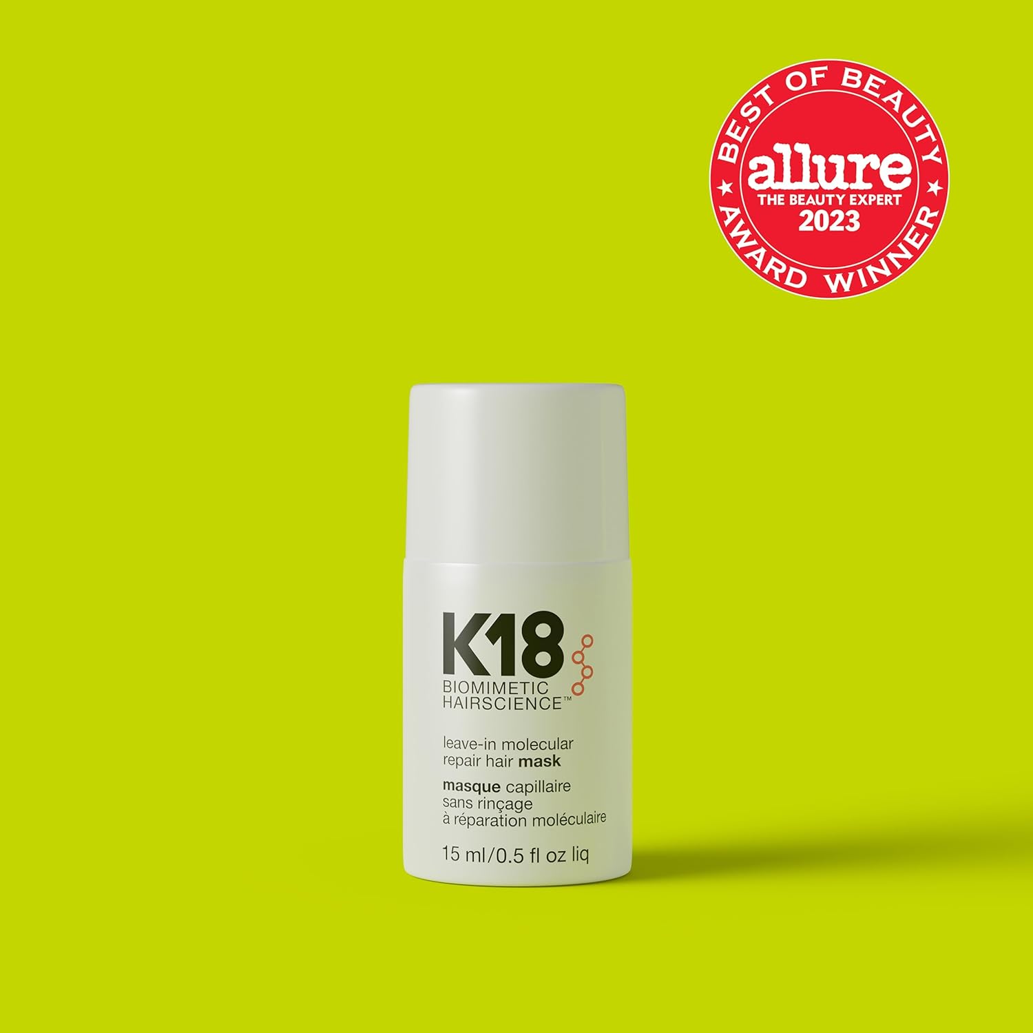 1759525973_K18-Leave-In-Molecular-Hair-Mask-Repairs-Dry-or-Damaged-Hair-Reverse-Hair-Damage-from-Bleach-Color-Chemical-Services-Heat.jpg K18 Leave-In Molecular Hair Mask, Repairs Dry or Damaged Hair, Reverse Hair Damage from Bleach, Color, Chemical Services & Heat - Image 9