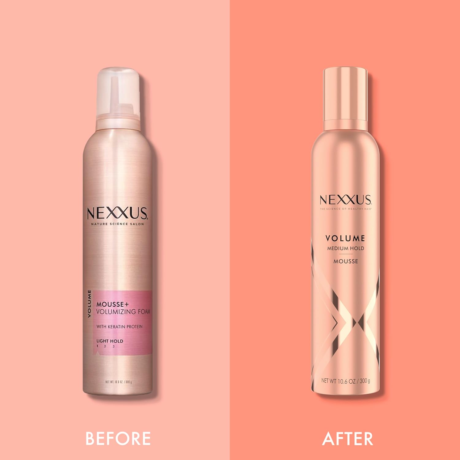 1759526035_Nexxus-Medium-Hold-Mousse-Volume-for-a-Light-Flexible-Hold-with-StyleProtect-Technology-10.6-oz.jpg Nexxus Medium Hold Mousse Volume for a Light, Flexible Hold, with StyleProtect Technology 10.6 oz - Image 7