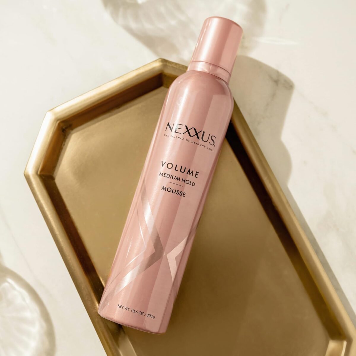 Nexxus Medium Hold Mousse Volume for a Light, Flexible Hold, with StyleProtect Technology 10.6 oz - Image 8
