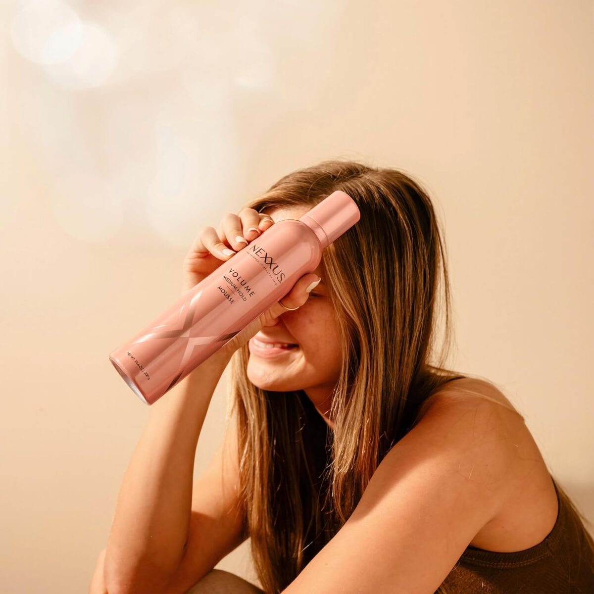 Nexxus Medium Hold Mousse Volume for a Light, Flexible Hold, with StyleProtect Technology 10.6 oz - Image 9