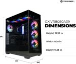 CyberPowerPC Gamer Xtreme VR Gaming PC, Intel Core i9-14900KF 3.2GHz, GeForce RTX 5070 12GB, 32GB DDR5, 2TB PCIe 4.0 SSD, WiFi Ready & Windows 11 Home (GXiVR8080A39) - Image 4