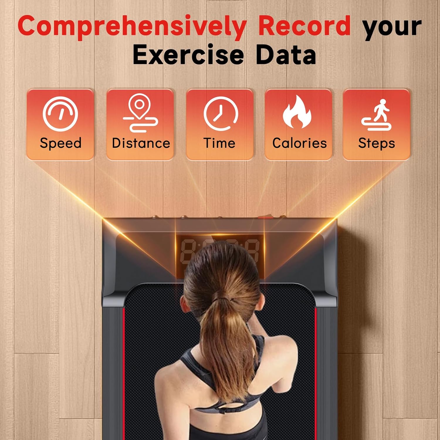 1759602016_Walking-Pad-Treadmill-with-Incline-and-Handle-Bar-7.5MPH-Under-Desk-Treadmill-for-Home-Office-360-Lbs-Capacity-Portable-Treadmills-with-Remote-Control-Led-Display.jpg Walking Pad Treadmill with Incline and Handle Bar, 7.5MPH Under Desk Treadmill for Home Office, 360 Lbs Capacity Portable Treadmills with Remote Control, Led Display - Image 7