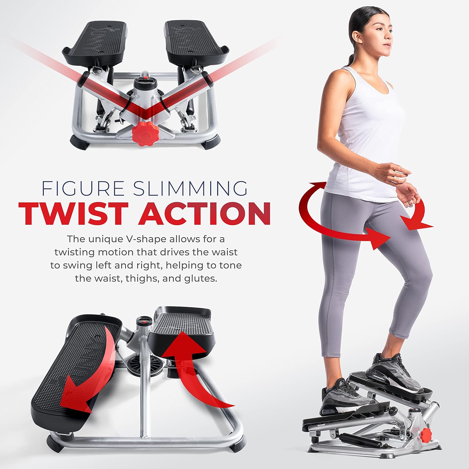 1759602134_Sunny-Health-Fitness-Mini-Steppers-for-Exercise-at-Home-Stair-Step-Workout-Machine-Full-Body-Cardio-Equipment-with-Optional-Free-SunnyFit-App-Connection-and-Resistance-Band.jpg Sunny Health & Fitness Mini Steppers for Exercise at Home, Stair Step Workout Machine, Full Body Cardio Equipment, with Optional Free SunnyFit App Connection and Resistance Band - Image 3