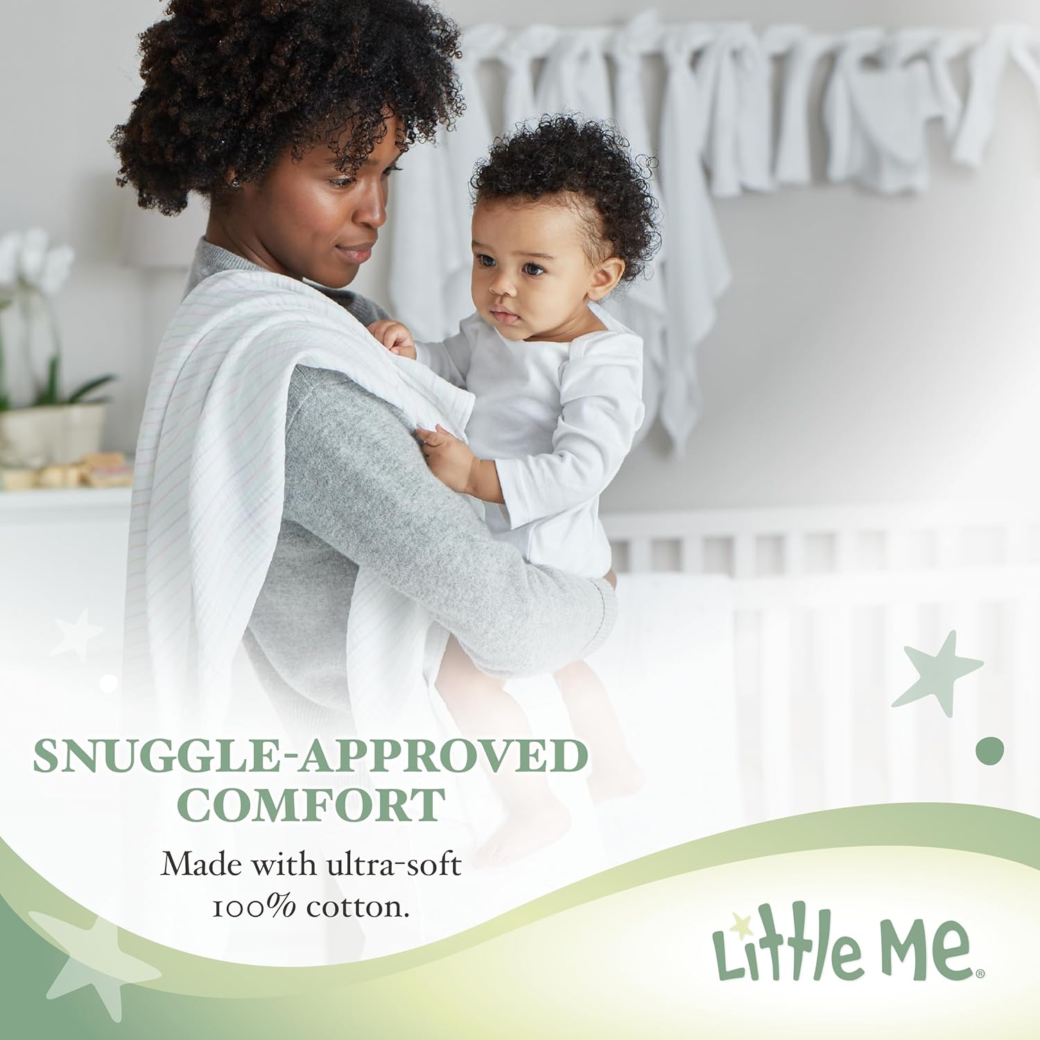 1759604962_Little-Me-Clothes-for-Baby-Unisex-Gender-Neutral-Sleeper-and-Cap-Set-100-Cotton-Scratch-Free-Tag-Preemie-to-9-Months.jpg Little Me Clothes for Baby Unisex Gender Neutral Sleeper and Cap Set, 100% Cotton Scratch-Free Tag, Preemie to 9 Months - Image 7