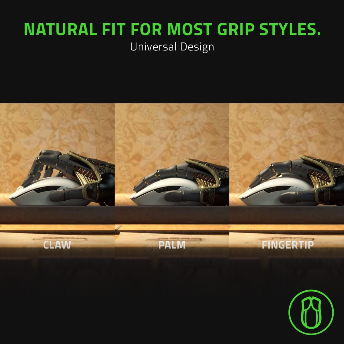 Razer Orochi V2 Mobile Wireless Gaming Mouse: Ultra Lightweight - 2 Wireless Modes - Up to 950hrs Battery Life - Mechanical Mouse Switches - 5G Advanced 18K DPI Optical Sensor - White - Image 7