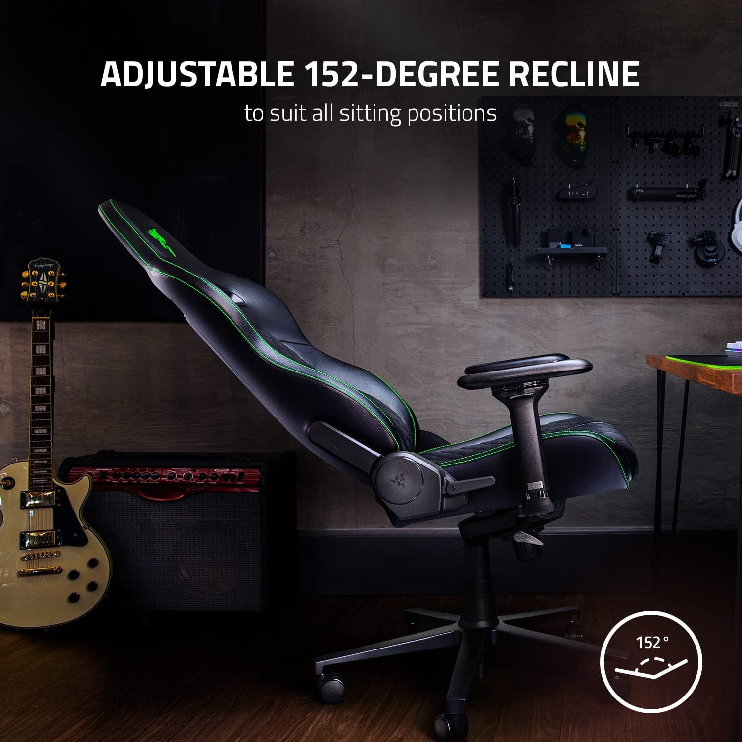 1759606222_Razer-Enki-X-Essential-Gaming-Chair-All-Day-Comfort-Built-in-Lumbar-Arch-Optimized-Cushion-Density-Dual-Textured-Eco-Friendly-Synthetic-Leather-Adjustable-152-degree-Recline-Black.jpg Razer Enki X Essential Gaming Chair: All-Day Comfort - Built-in Lumbar Arch - Optimized Cushion Density - Dual-Textured, Eco-Friendly Synthetic Leather - Adjustable 152-degree Recline - Black - Image 9