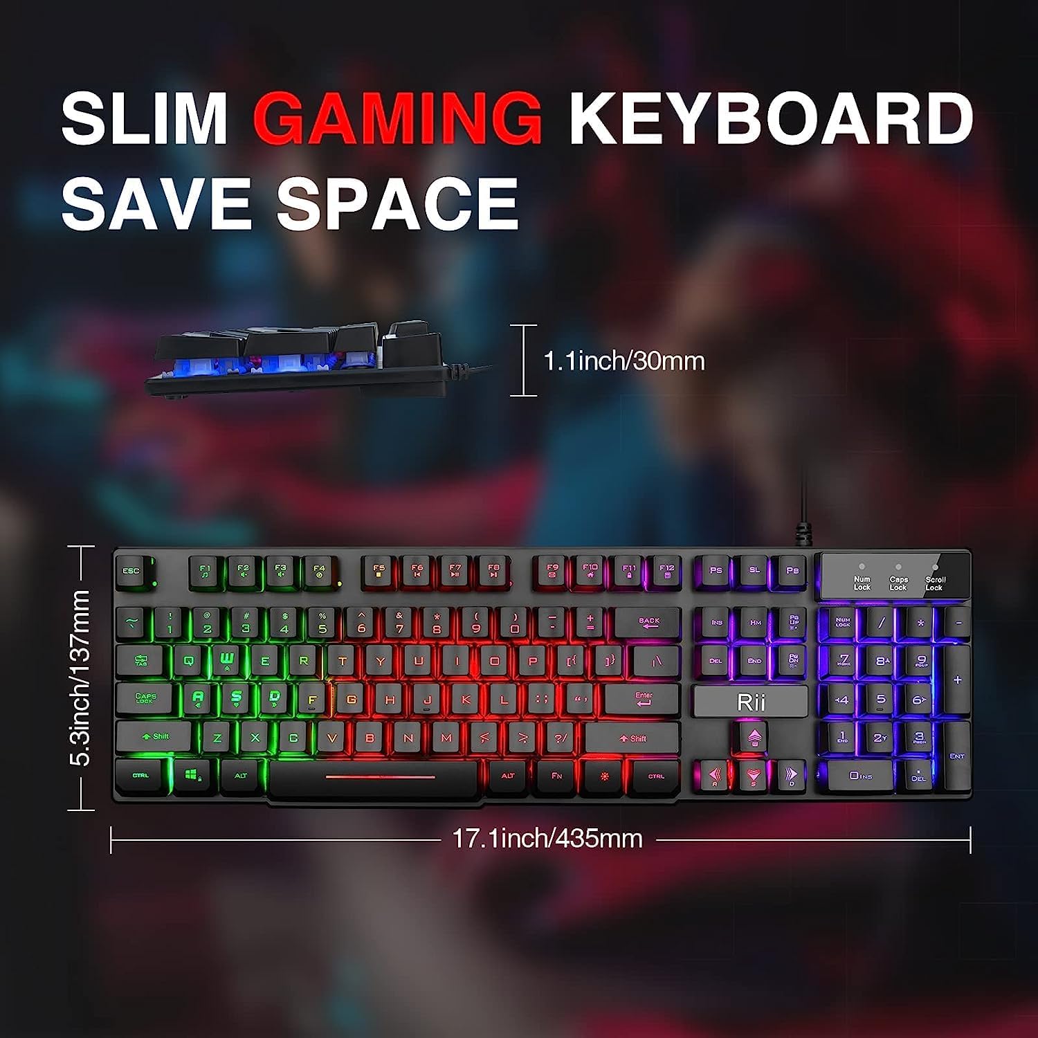 1759607060_Rii-RK100-Multiple-Color-Rainbow-LED-Backlit-Large-Size-USB-Wired-Mechanical-Feeling-Multimedia-PC-Gaming-KeyboardOffice-Keyboard-for-Working-or-Primer-GamingOffice-Device.jpg Rii RK100+ Multiple Color Rainbow LED Backlit Large Size USB Wired Mechanical Feeling Multimedia PC Gaming Keyboard,Office Keyboard for Working or Primer Gaming,Office Device - Image 4