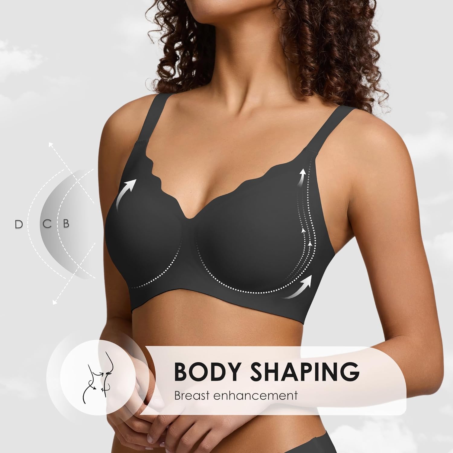 1759607735_Wireless-Seamless-Jelly-Bra-for-Women-with-Support-No-Underwire-Full-Coverage-Push-Up-Bras-for-Women.jpg Wireless Seamless Jelly Bra for Women with Support - No Underwire Full Coverage Push Up Bras for Women - Image 5
