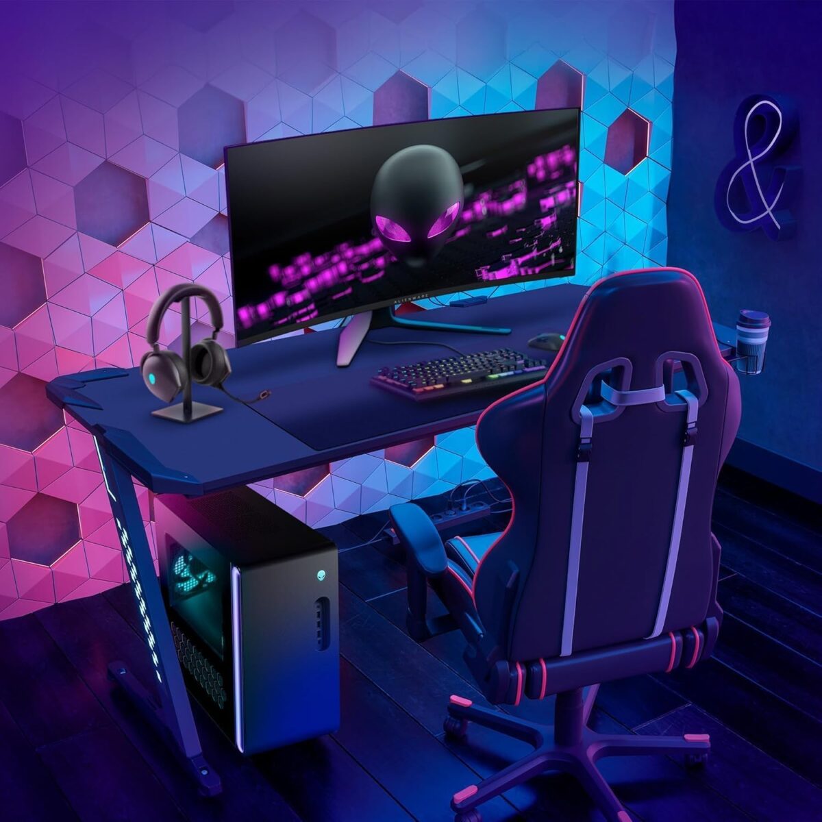 Alienware 2025 Aurora R16 Gaming Desktop PC - Intel 24-Core Ultra 9 285K, NVIDIA RTX 5080 16GB GDDR7 Graphics, 32GB DDR5, 2TB SDD, 2TB HDD, WiFi 7, Win 11 Pro, 1000W Liquid Cooled, w/Accessories - Image 9