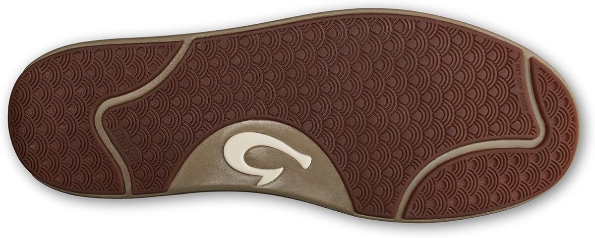 OLUKAI Lae'ahi Lauhala Men's Woven Leather Shoes, Versatile Everyday Leather Sneakers, Easy Slip On Design, All-Day Wear & Comfort - Image 8