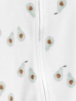 Simple Joys by Carter's Unisex Baby 2-way Zip Thermal Footed Sleep and Play, Pack of 2 - Image 5