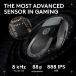Logitech G PRO X Superlight 2 DEX Wireless Gaming Mouse, 60g pro-Grade Right-Handed Mouse with 5 programmable Buttons, USB-C Charging, 44k DPI Sensor, up to 8 kHz Polling for PC/Mac - Black - Image 5