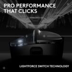 Logitech G PRO X Superlight 2 DEX Wireless Gaming Mouse, 60g pro-Grade Right-Handed Mouse with 5 programmable Buttons, USB-C Charging, 44k DPI Sensor, up to 8 kHz Polling for PC/Mac - Black - Image 8
