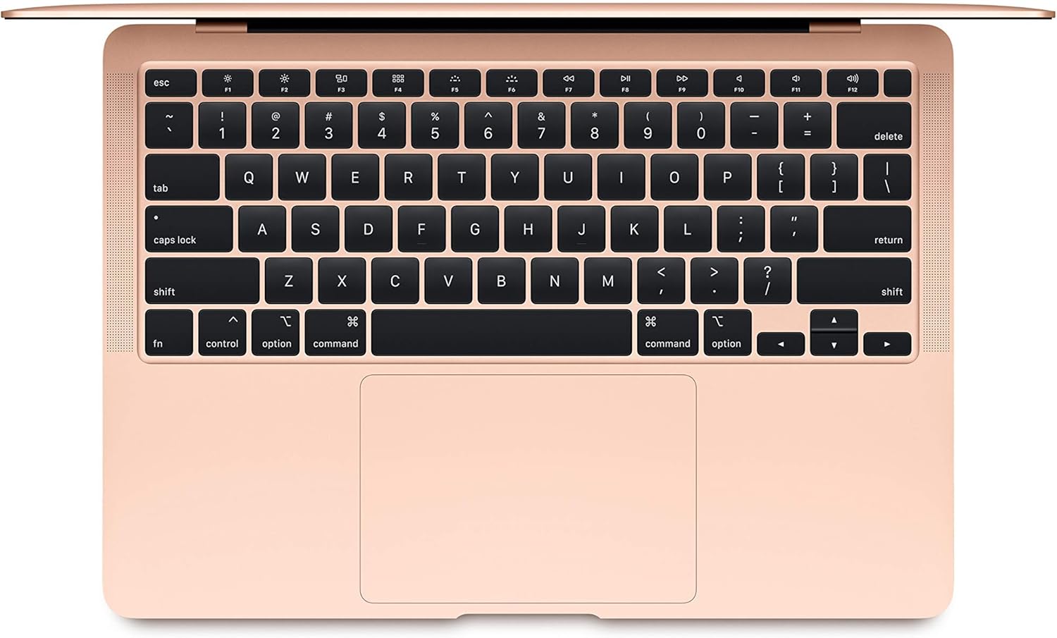 1759693468_Apple-Early-2020-MacBook-Air-with-1.1GHz-Intel-Core-i3-13-inch-8GB-RAM-256GB-SSD-Storage-Gold-Renewed.jpg Apple Early 2020 MacBook Air with 1.1GHz Intel Core i3, 13-inch, 8GB RAM, 256GB SSD Storage, Gold (Renewed) - Image 3