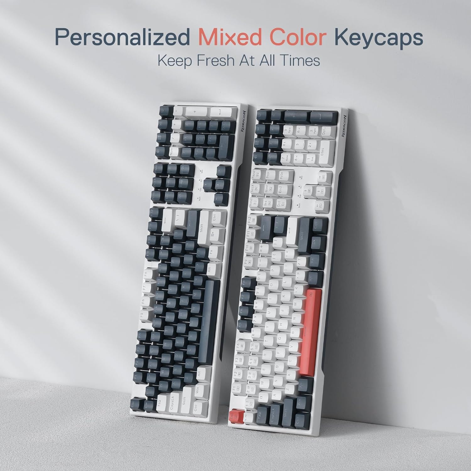 1759693646_Redragon-K668-RGB-Gaming-Keyboard-108-Keys-Wired-Mechanical-Keyboard-wExtra-4-Hotkeys-Sound-Absorbing-Foams-Upgraded-Hot-swappable-Socket-Mixed-Color-Keycaps-x-2-Sets-Red-Switch.jpg Redragon K668 RGB Gaming Keyboard, 108 Keys Wired Mechanical Keyboard w/Extra 4 Hotkeys, Sound Absorbing Foams, Upgraded Hot-swappable Socket, Mixed Color Keycaps x 2 Sets, Red Switch - Image 7