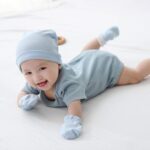 Newborn Baby Boy Girl Caps Mittens Socks Set Cotton Baby Essentials Accessories (Hats+Gloves+Socks) - Image 7