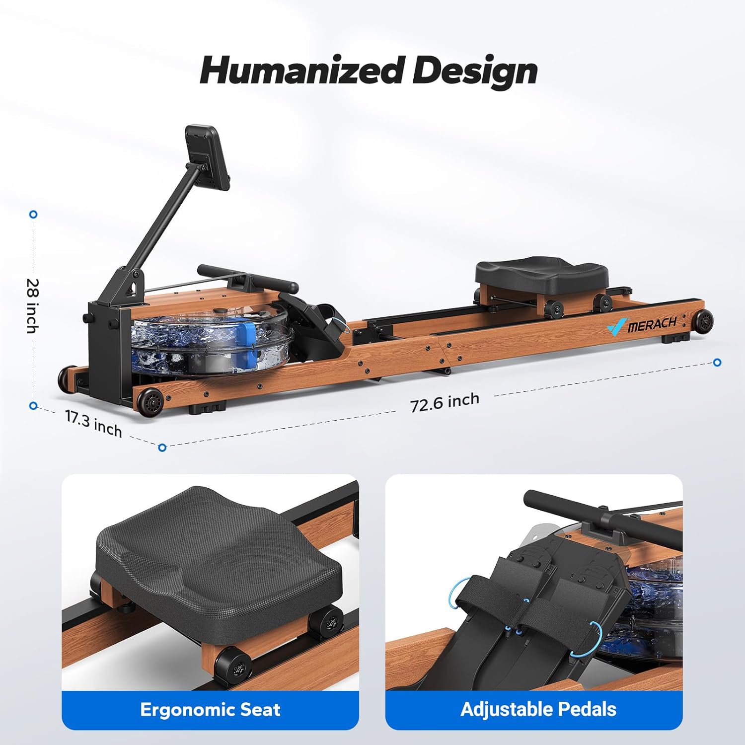 1759695240_MERACH-Water-Rowing-Machines-for-Home-Foldable-Row-Machine-with-400LBS-Weight-Capacity-Dedicated-Monitor-and-Comfortable-Seat-Free-MERACH-App-for-Immersive-Water-Rower.jpg MERACH Water Rowing Machines for Home, Foldable Row Machine with 400LBS Weight Capacity, Dedicated Monitor and Comfortable Seat, Free MERACH App for Immersive Water Rower - Image 10