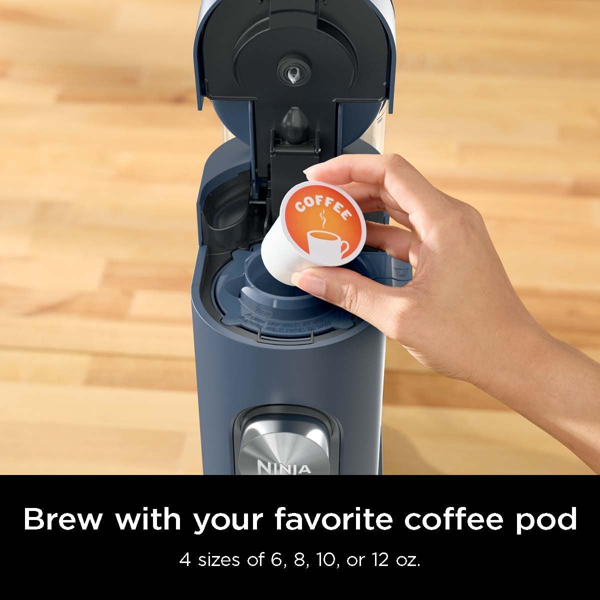 1759733520_Ninja-Pods-Grounds-Single-Serve-Coffee-Maker-K-Cup-Pod-Compatible-56-oz.-Reservoir-6-oz.-Cup-to-24-oz.-Travel-Mug-Brew-Sizes-Iced-Coffee-Maker-Navy-PB041NV.jpg Ninja Pods & Grounds Single-Serve Coffee Maker, K-Cup Pod Compatible, 56-oz. Reservoir, 6-oz. Cup to 24-oz. Travel Mug Brew Sizes, Iced Coffee Maker, Navy, PB041NV - Image 4