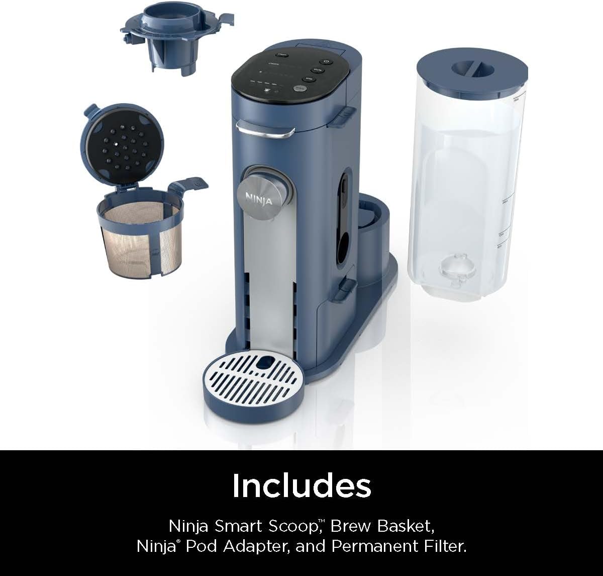 1759733537_Ninja-Pods-Grounds-Single-Serve-Coffee-Maker-K-Cup-Pod-Compatible-56-oz.-Reservoir-6-oz.-Cup-to-24-oz.-Travel-Mug-Brew-Sizes-Iced-Coffee-Maker-Navy-PB041NV.jpg Ninja Pods & Grounds Single-Serve Coffee Maker, K-Cup Pod Compatible, 56-oz. Reservoir, 6-oz. Cup to 24-oz. Travel Mug Brew Sizes, Iced Coffee Maker, Navy, PB041NV - Image 9