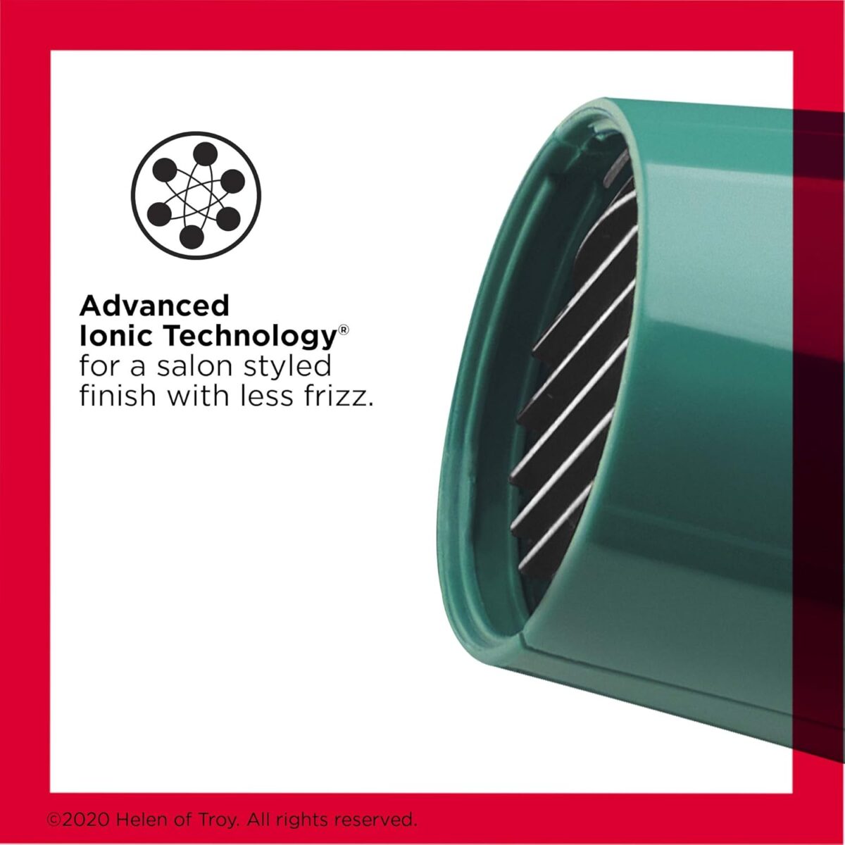 Revlon Volume Booster Hair Dryer | 1875W for Voluminous Lift and Body, (Green) - Image 3