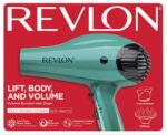 Revlon Volume Booster Hair Dryer | 1875W for Voluminous Lift and Body, (Green) - Image 8