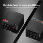 P4 Light Gaming Mini PC, Ryzen 7 5825U, 32GB RAM 1TB SSD, 11 Pro Triple 4K 60HZ Displays Desktop Computers, Support PS3 Emulator Micro PC, HDMI+DP+Type-C, WiFi 6E, BT5.2, Dual 2.5GbE LAN - Image 6