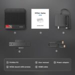 P4 Light Gaming Mini PC, Ryzen 7 5825U, 32GB RAM 1TB SSD, 11 Pro Triple 4K 60HZ Displays Desktop Computers, Support PS3 Emulator Micro PC, HDMI+DP+Type-C, WiFi 6E, BT5.2, Dual 2.5GbE LAN - Image 7