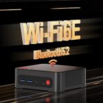 P4 Light Gaming Mini PC, Ryzen 7 5825U, 32GB RAM 1TB SSD, 11 Pro Triple 4K 60HZ Displays Desktop Computers, Support PS3 Emulator Micro PC, HDMI+DP+Type-C, WiFi 6E, BT5.2, Dual 2.5GbE LAN - Image 9