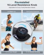 Recumbent Exercise Bike, Recumbent Bike for Home with Smart Workout APP - Recumbent Bikes with Ergonomic Backrest and Comfort Seat, 420LBS Weight Capacity, Larger Backlit Display - Image 5