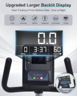 Recumbent Exercise Bike, Recumbent Bike for Home with Smart Workout APP - Recumbent Bikes with Ergonomic Backrest and Comfort Seat, 420LBS Weight Capacity, Larger Backlit Display - Image 7