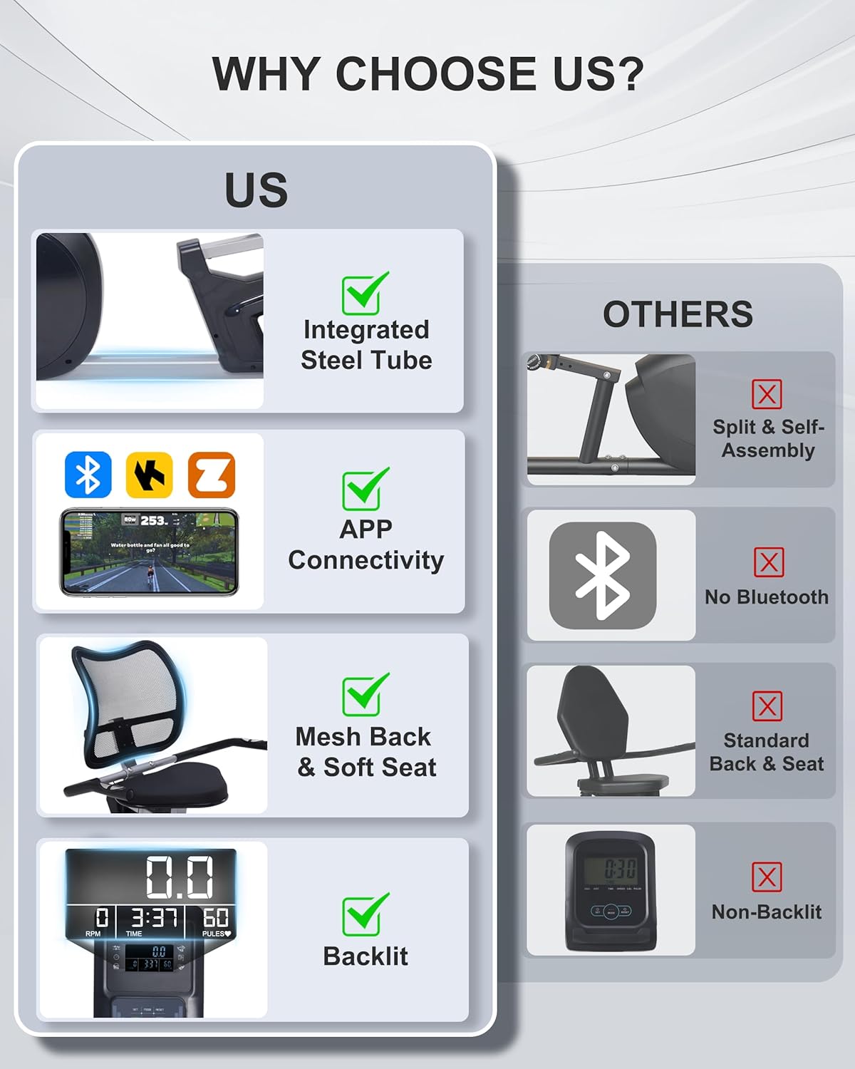 1759775253_Recumbent-Exercise-Bike-Recumbent-Bike-for-Home-with-Smart-Workout-APP-Recumbent-Bikes-with-Ergonomic-Backrest-and-Comfort-Seat-420LBS-Weight-Capacity-Larger-Backlit-Display.jpg Recumbent Exercise Bike, Recumbent Bike for Home with Smart Workout APP - Recumbent Bikes with Ergonomic Backrest and Comfort Seat, 420LBS Weight Capacity, Larger Backlit Display - Image 8