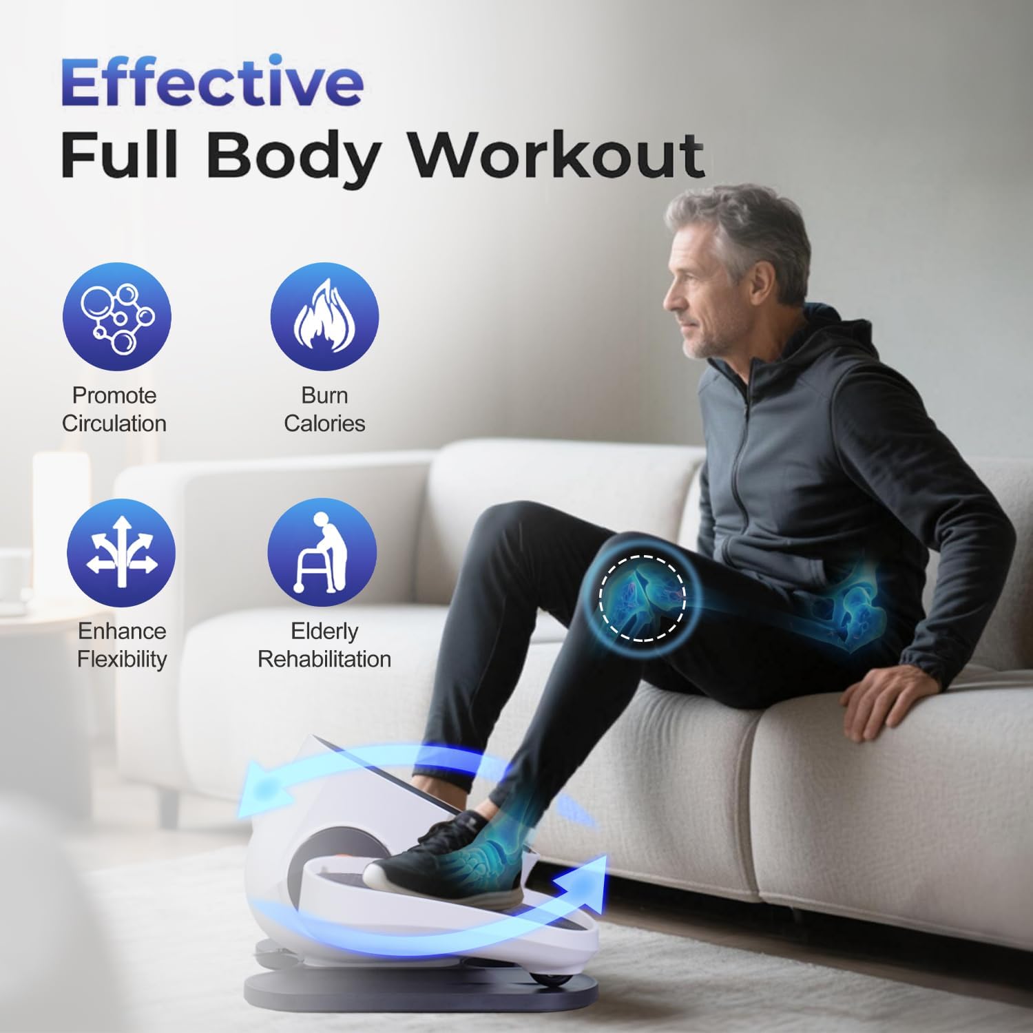 1759775364_Under-Desk-Elliptical-Machine-Electric-Ellipse-Leg-Exerciser-as-Seen-on-Tv-for-Seniors-with-10-AdjustablePedal-ExerciserExercise-Equipment-for-Home.jpg Under Desk Elliptical Machine, Electric Ellipse Leg Exerciser as Seen on Tv for Seniors with 10 Adjustable,Pedal Exerciser,Exercise Equipment for Home - Image 5
