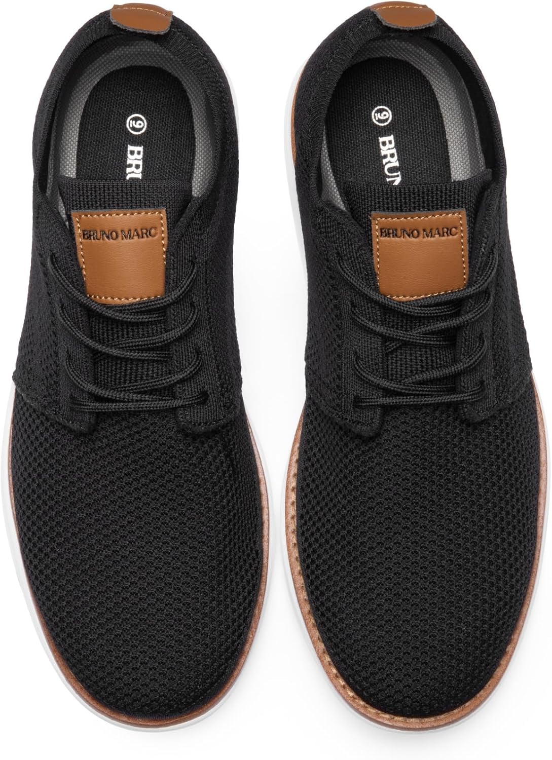1759775599_Bruno-Marc-Mens-KnitFlex-Breeze-Mesh-Sneakers-Oxfords-Lace-Up-Lightweight-Casual-Walking-Shoes.jpg Bruno Marc Men's KnitFlex Breeze Mesh Sneakers Oxfords Lace-Up Lightweight Casual Walking Shoes - Image 6