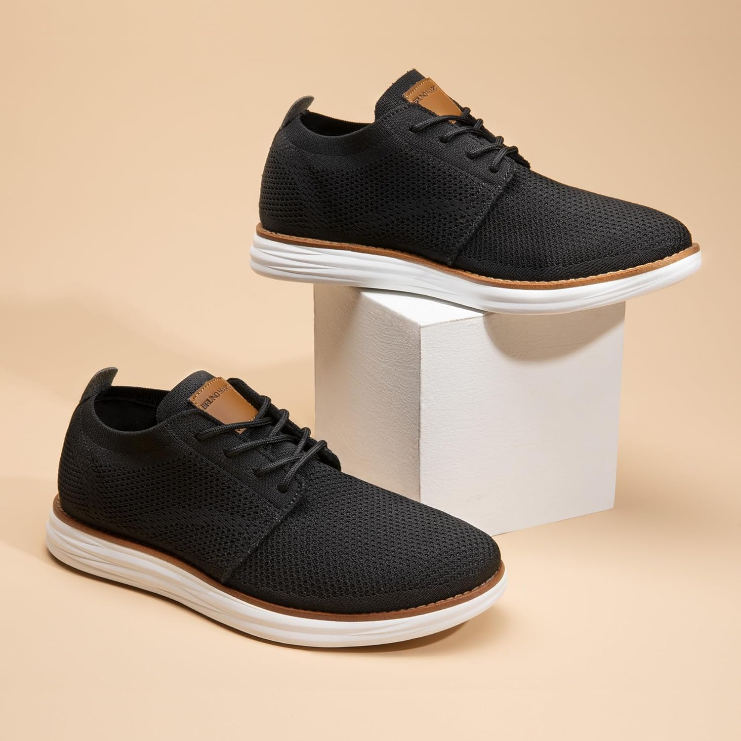 1759775602_Bruno-Marc-Mens-KnitFlex-Breeze-Mesh-Sneakers-Oxfords-Lace-Up-Lightweight-Casual-Walking-Shoes.jpg Bruno Marc Men's KnitFlex Breeze Mesh Sneakers Oxfords Lace-Up Lightweight Casual Walking Shoes - Image 8