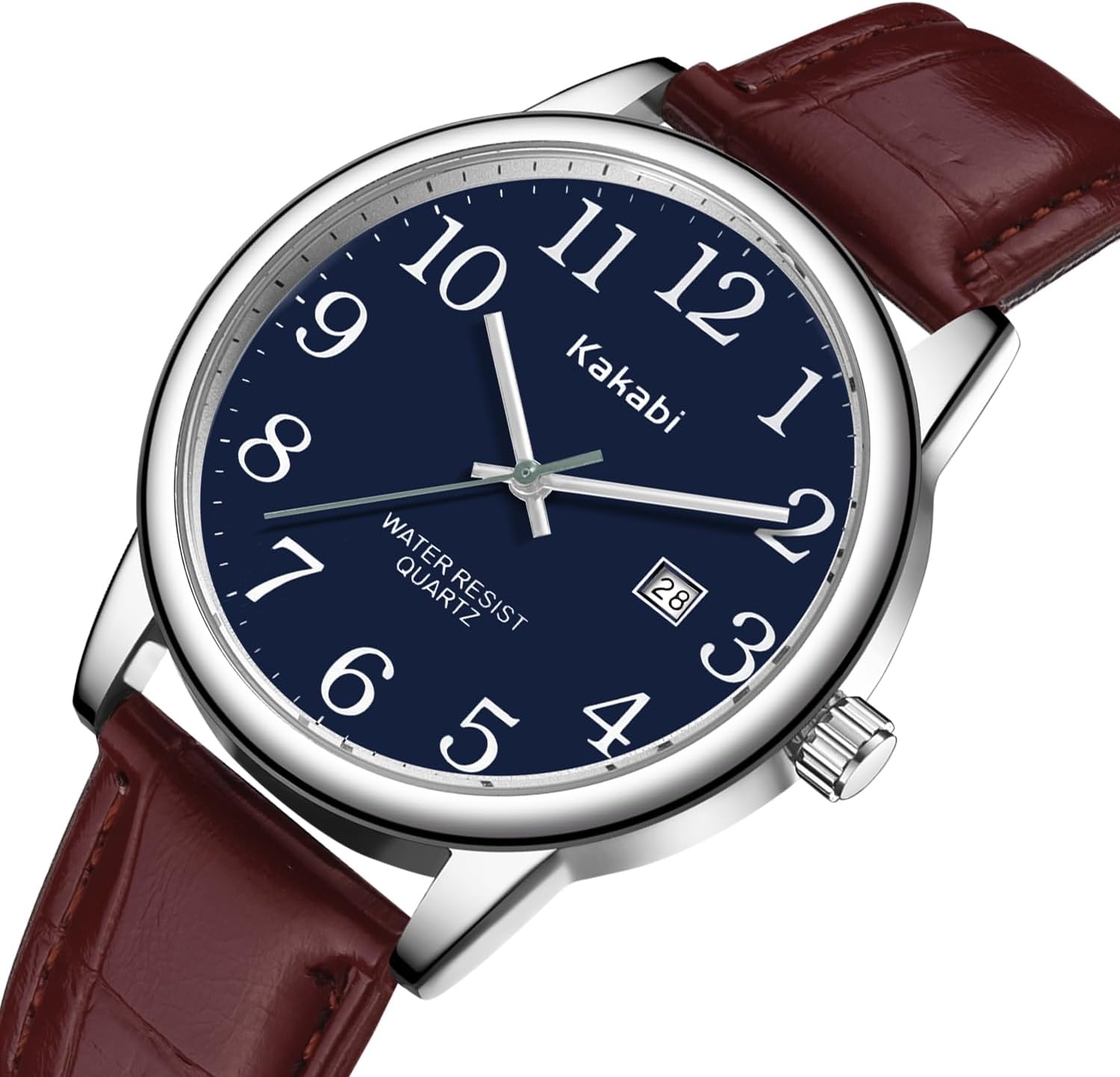 1759775862_Watch-for-Men-Easy-Reader-Unisex-Analog-Quartz-Waterproof-Wristwatch-with-Date-and-Leather-Band-Casual-Simple-Fashion-Mens-Watches-Gift.jpg Watch for Men, Easy Reader Unisex Analog Quartz Waterproof Wristwatch with Date and Leather Band, Casual Simple Fashion Mens Watches Gift - Image 3