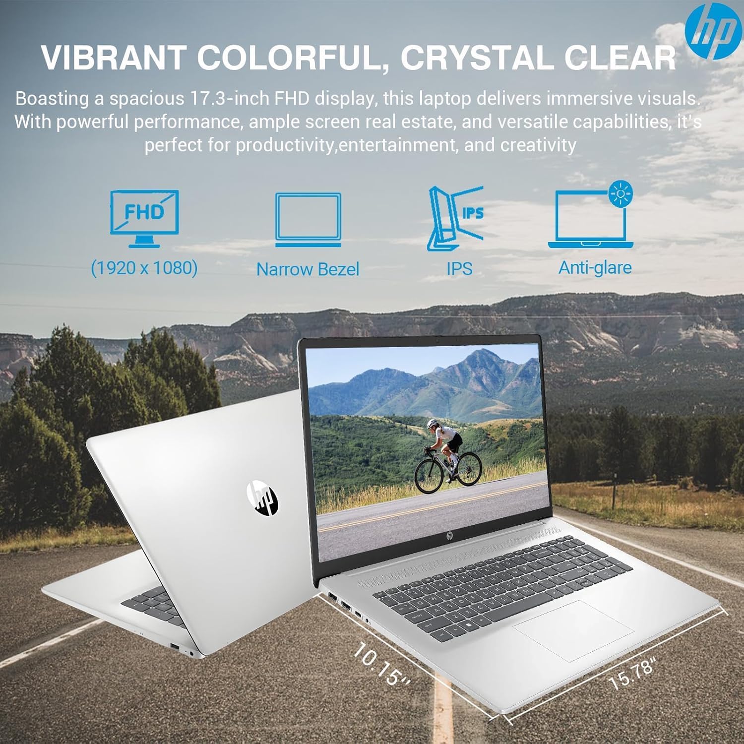 1759779877_HP-17-Inch-Business-Laptop-17.3-FHD-IPS-Anti-Glare-1080P-Display-AMD-Ryzen-5-7430U-Beats-Core-i7-1355U-16GB-RAM-512GB-SSD-AMD-Radeon-Graphics-HDMI-Windows-11-Pro-Wi-Fi-6-WOWPC-USB.jpg HP 17 Inch Business Laptop, 17.3'' FHD IPS Anti-Glare 1080P Display, AMD Ryzen 5 7430U (Beats Core i7-1355U), 16GB RAM, 512GB SSD, AMD Radeon Graphics, HDMI, Windows 11 Pro, Wi-Fi 6, WOWPC USB - Image 6