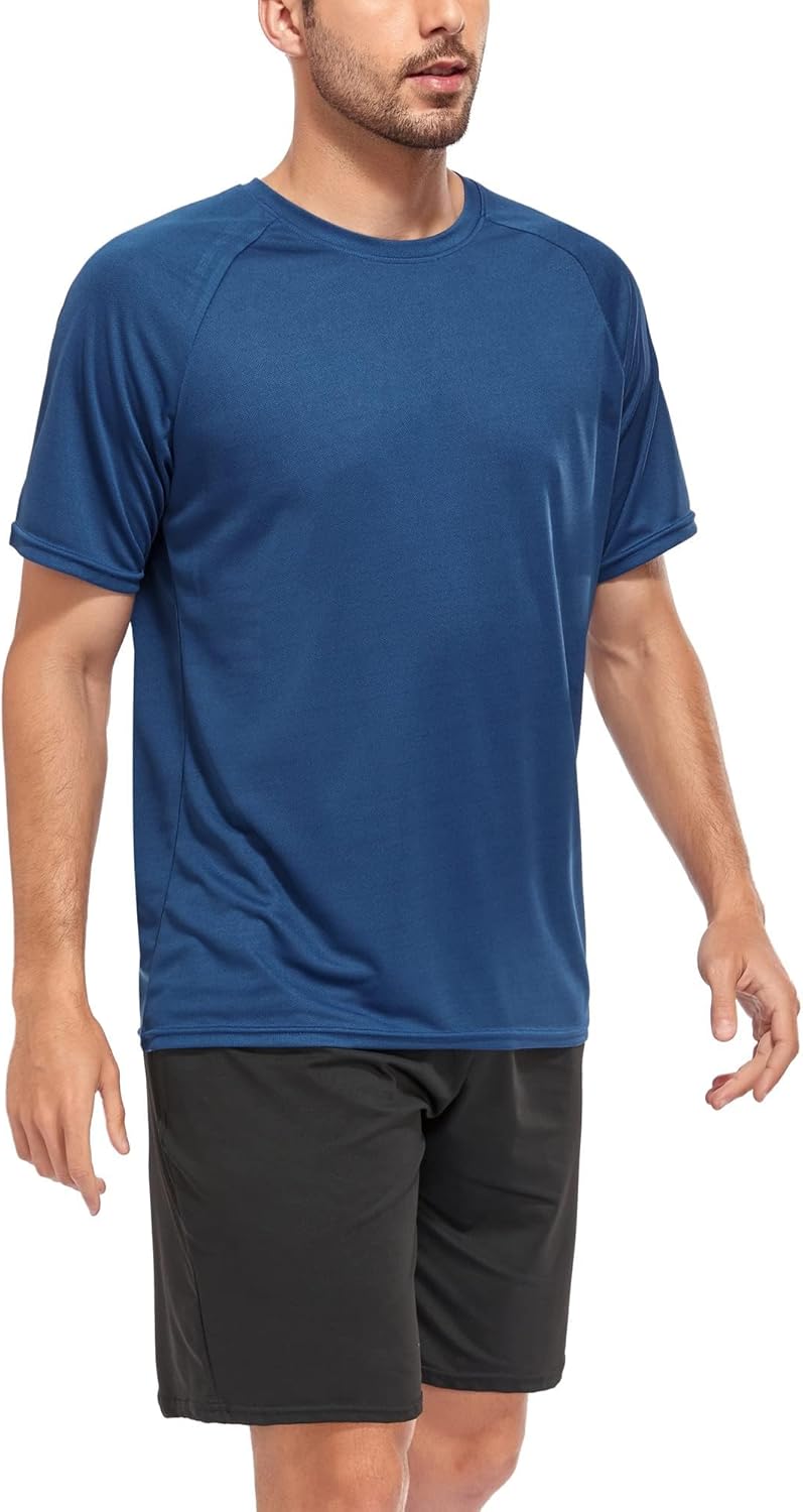 1759780482_5-Pack-Mesh-Workout-Shirts-for-Men-Dry-Fit-Gym-Shirts-Quick-Dry-Athletic-Short-Sleeve-T-Shirt-Moisture-Wicking.jpg 5 Pack Mesh Workout Shirts for Men Dry Fit Gym Shirts Quick Dry Athletic Short Sleeve T-Shirt Moisture Wicking - Image 3