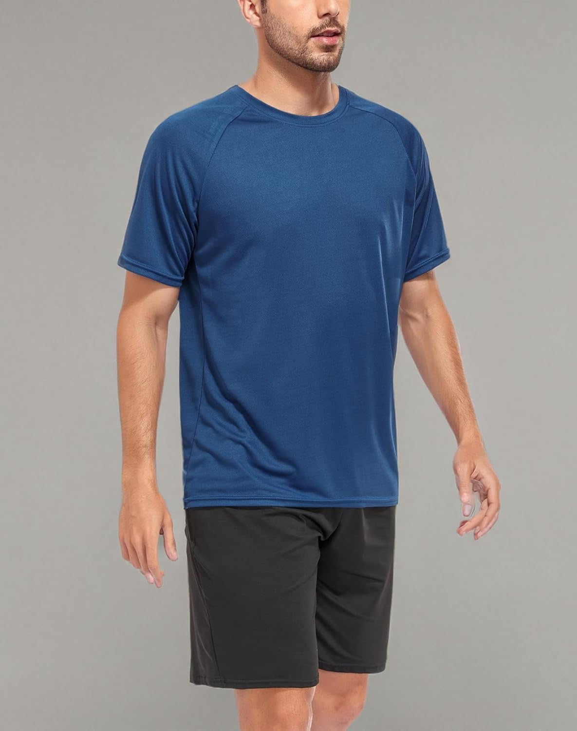 1759780488_5-Pack-Mesh-Workout-Shirts-for-Men-Dry-Fit-Gym-Shirts-Quick-Dry-Athletic-Short-Sleeve-T-Shirt-Moisture-Wicking.jpg 5 Pack Mesh Workout Shirts for Men Dry Fit Gym Shirts Quick Dry Athletic Short Sleeve T-Shirt Moisture Wicking - Image 7